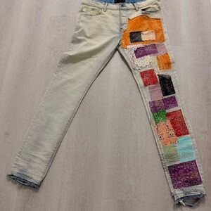 Valabasas patchwork multicolor jeans size  34